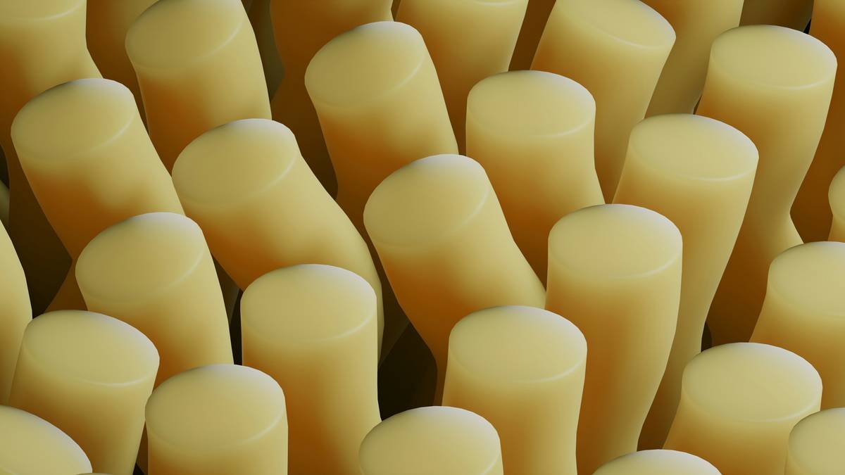 Comparison chart showing foam rollers, flexi rods, velcro rollers, and satin-covered sponge rollers with hair type recommendations