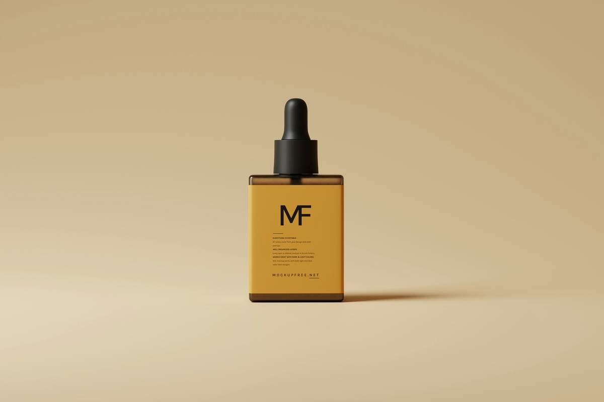 Woman applying volume serum to damp hair before using large foam rollers